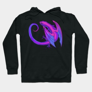 Bisexual Pride Dragon Hoodie